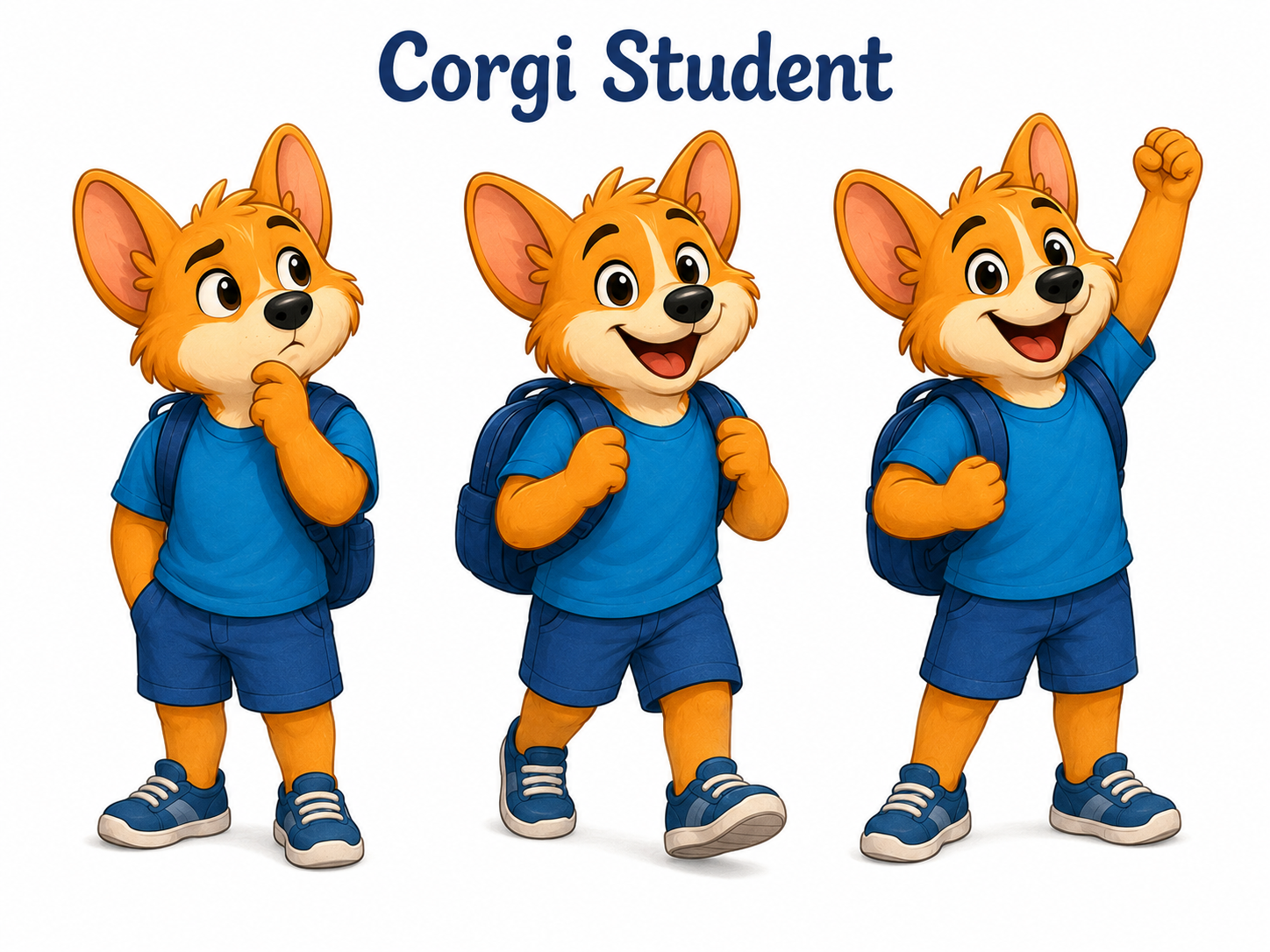Corgi Student готов к первой покупке